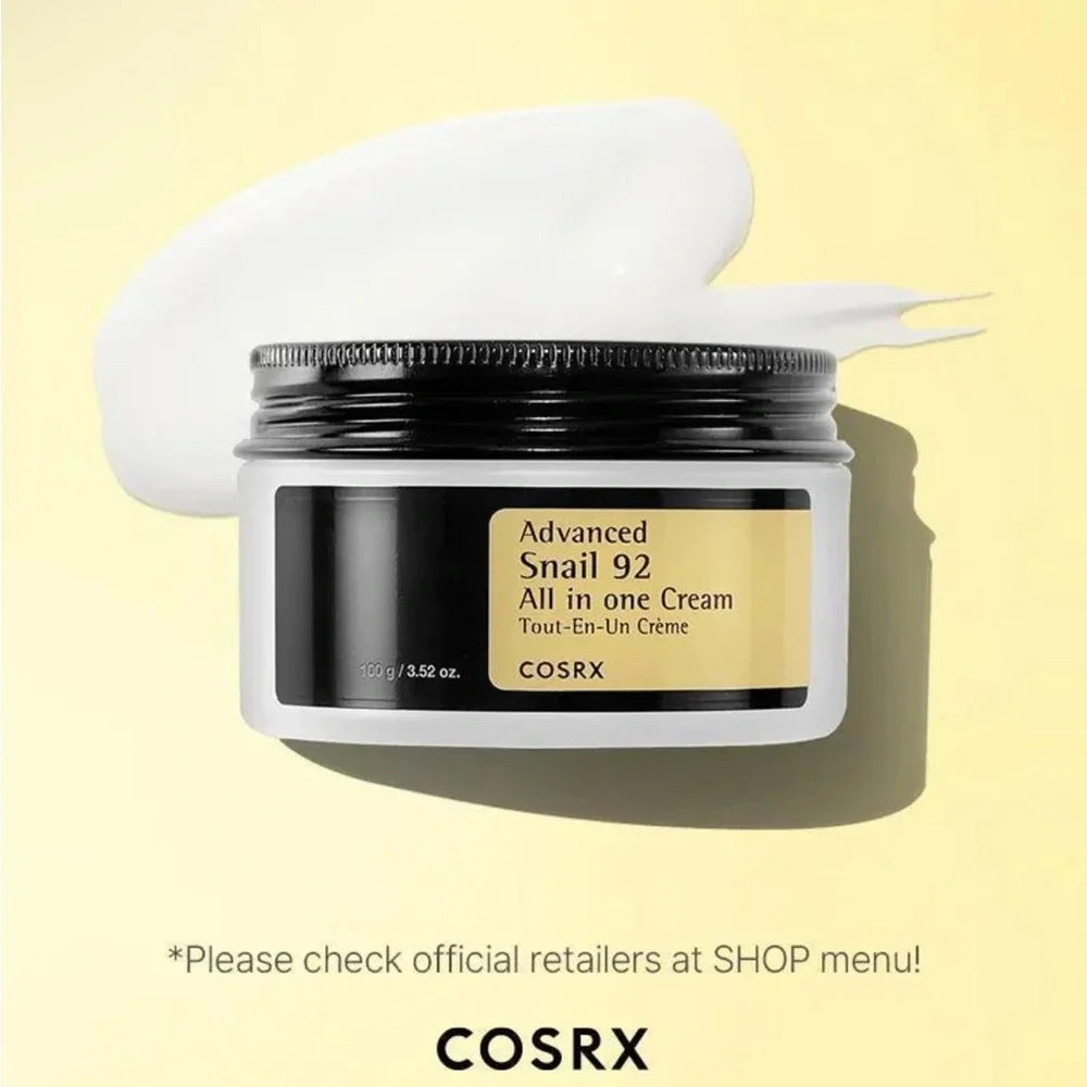 COSRX Advanced Snail 92 All in One Cream - Black and Cream - Picture 4 of 5